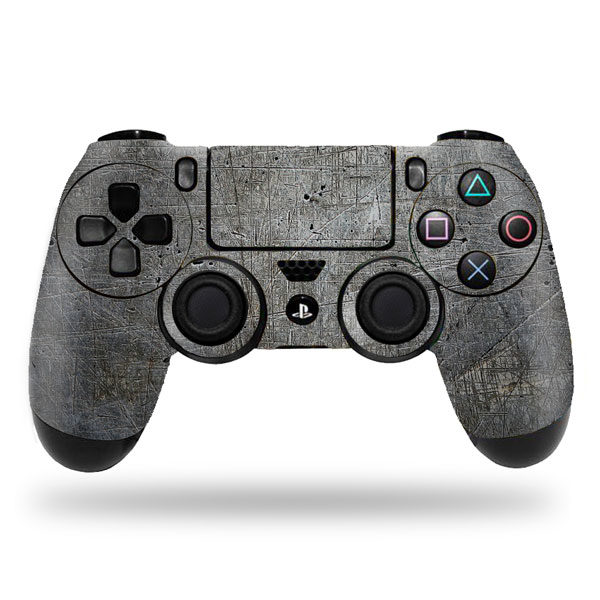Grey PS4 Controller Skin