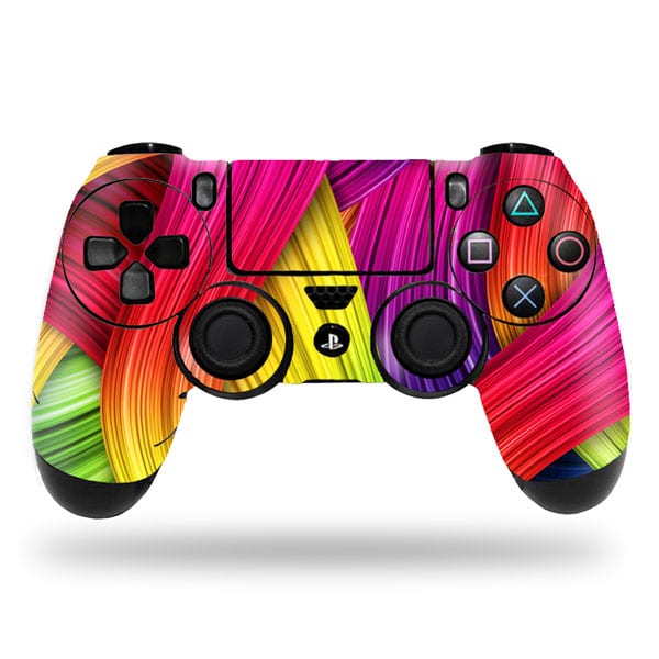 Sony Ps4 Controller Skin Painting Colors Ps4 Controller Skin